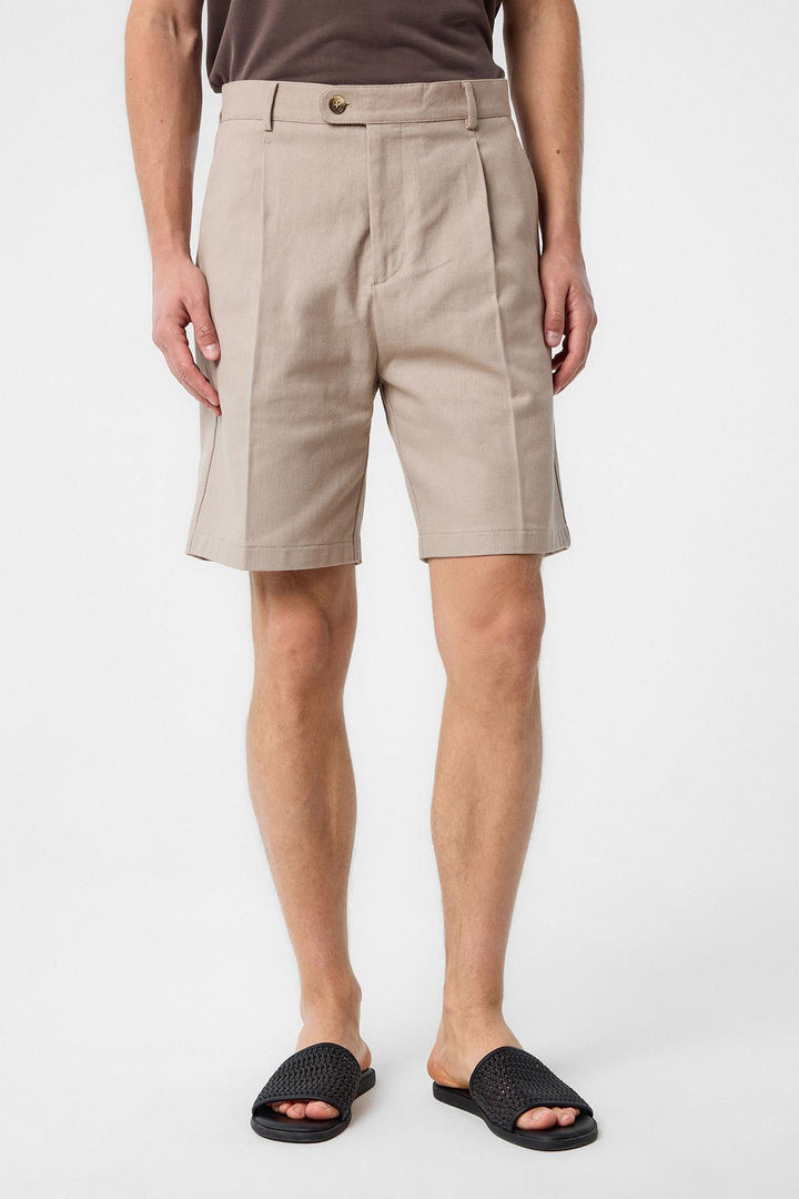 ANT Antioch Lord High Waist Pleated Men's Shorts - East Point