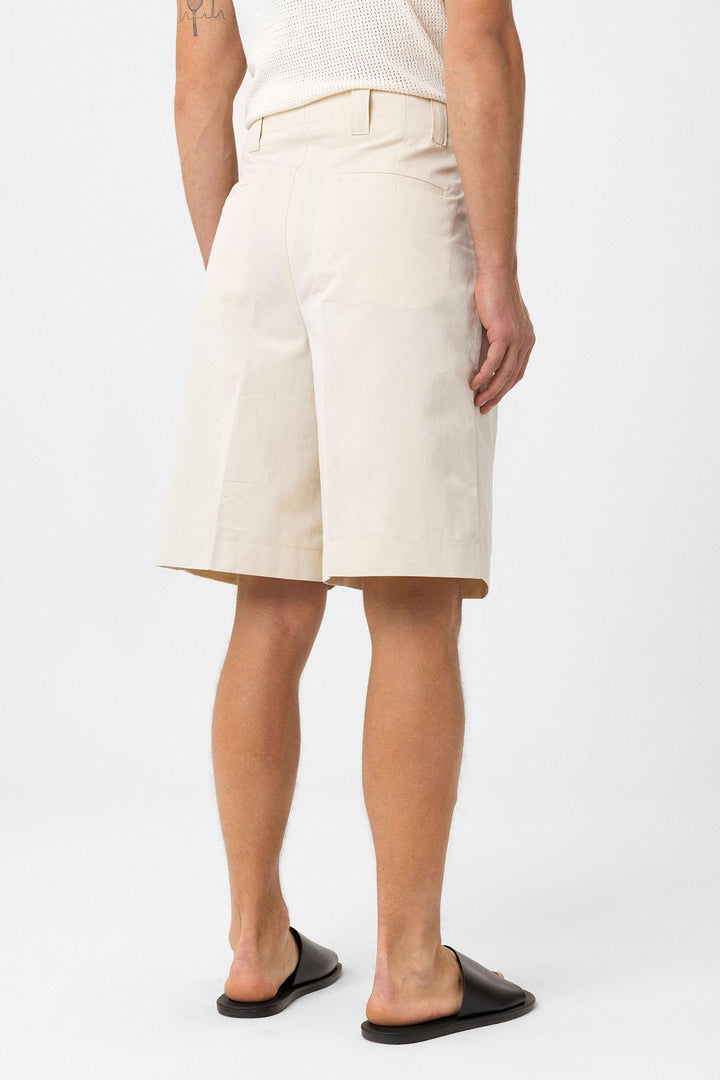 ANT Antioch Lord High Waist Pleated Relaxed Bermuda Men's Shorts - Landshut