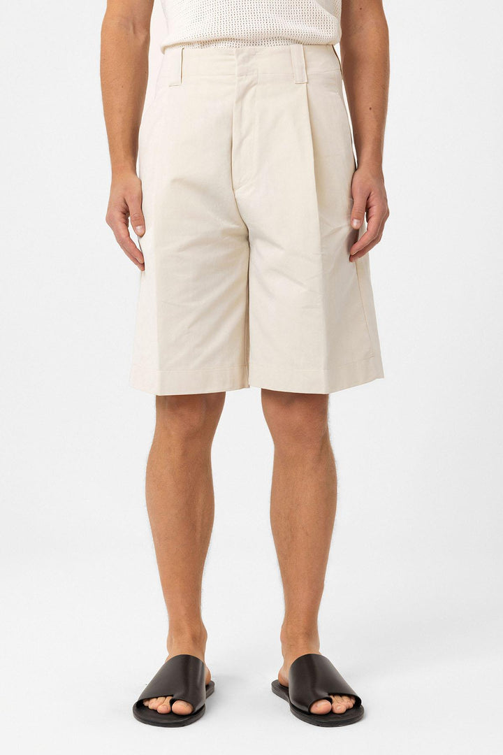 ANT Antioch Lord High Waist Pleated Relaxed Bermuda Men's Shorts - Landshut