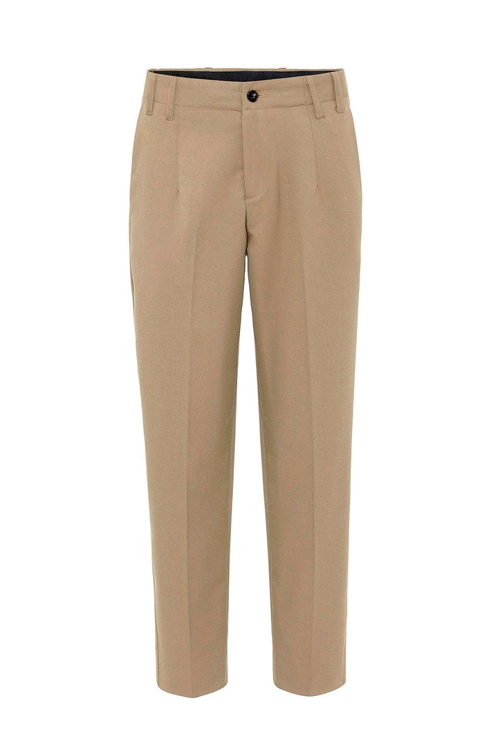 ANT Antioch Bej Yüksek Bel Straight Fit Erkek Pantolon - Geneva
