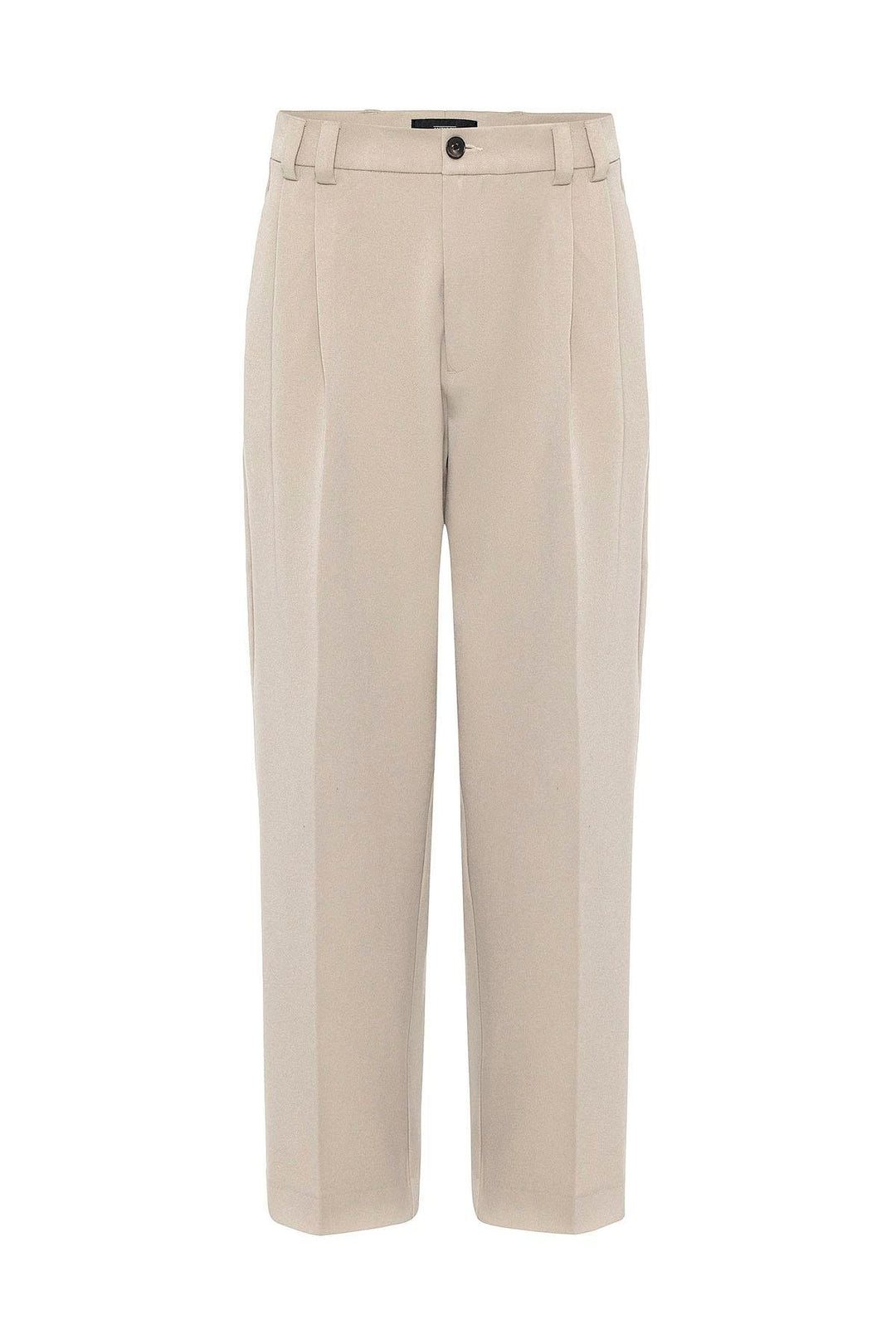 ANT Antioch Lord Yüksel Bel Relax Fit Pleated Men's Trousers - Amora