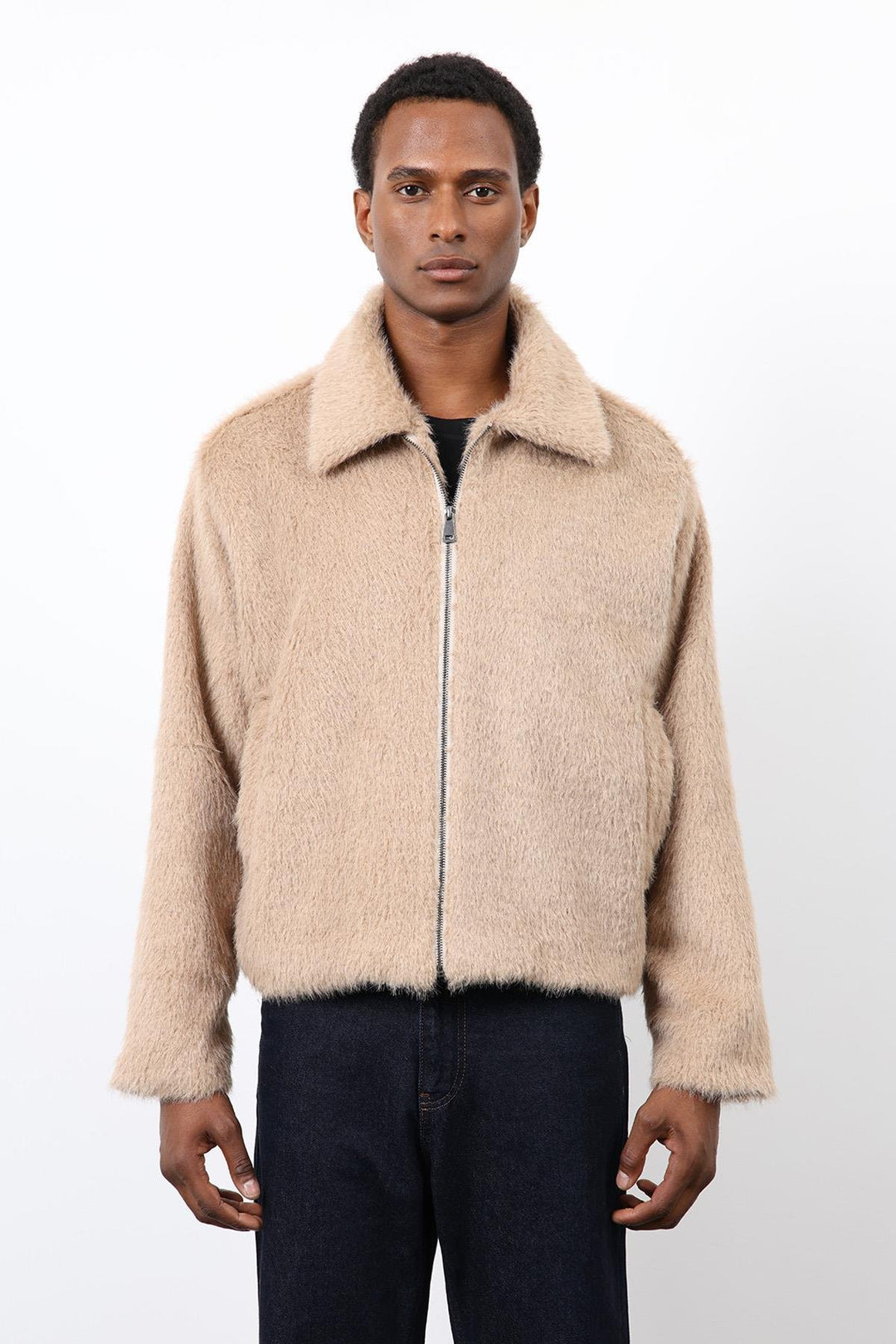 ANT Antioch Bej Yumuşak Dokulu Erkek Mont - Chisinau