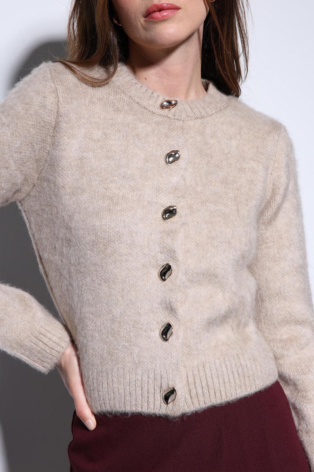 ANT Antioch Gentle Textured Women's Cardigan - Rogers