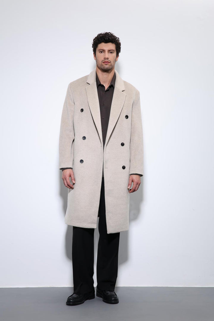 ANT Antioch Lord Wool Blend Double-Breasted Men's Coat - Mykolaiv