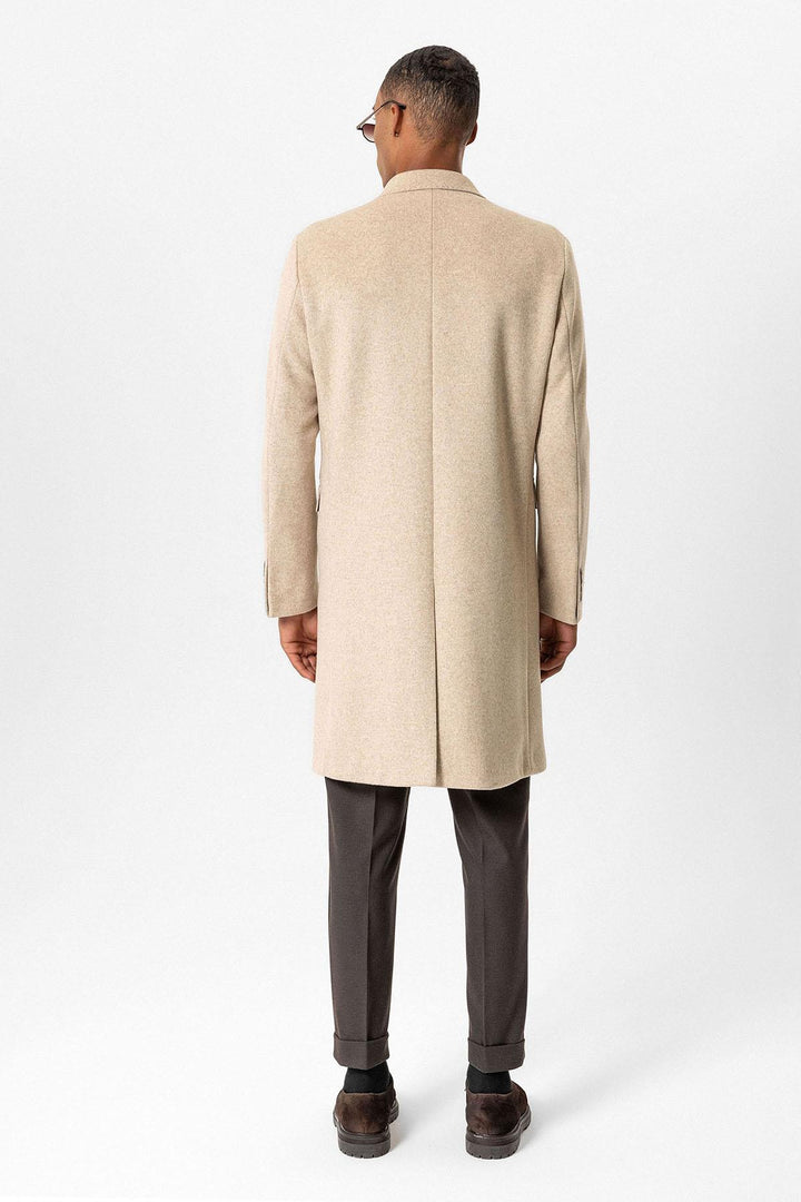 ANT Antioch Lord Wool Blend Double-Breasted Men's Coat - Tecámac