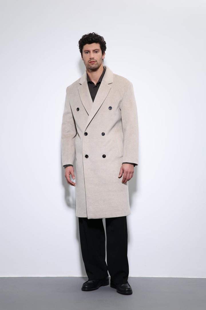 ANT Antioch Lord Wool Blend Double-Breasted Men's Coat - Mykolaiv