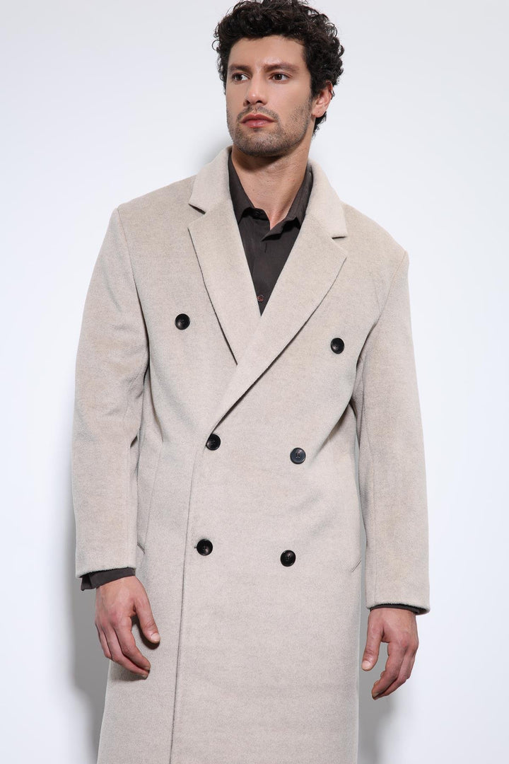 ANT Antioch Lord Wool Blend Double-Breasted Men's Coat - Mykolaiv