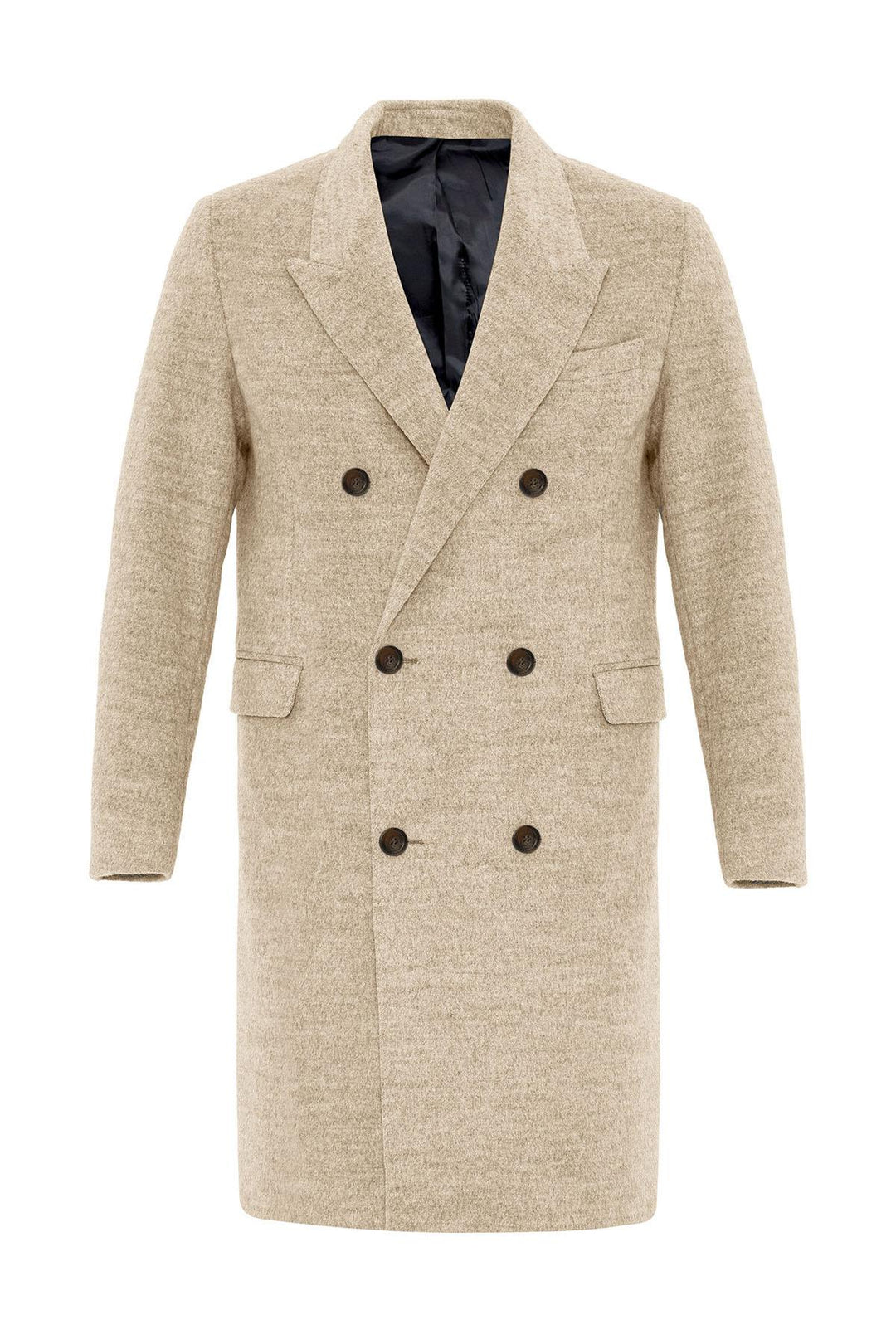 ANT Antioch Lord Wool Blend Double-Breasted Men's Coat - Tecámac