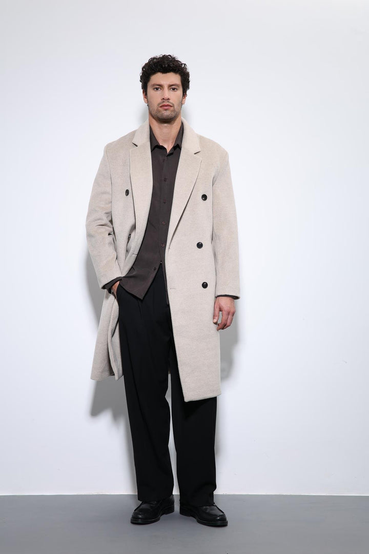 ANT Antioch Lord Wool Blend Double-Breasted Men's Coat - Mykolaiv