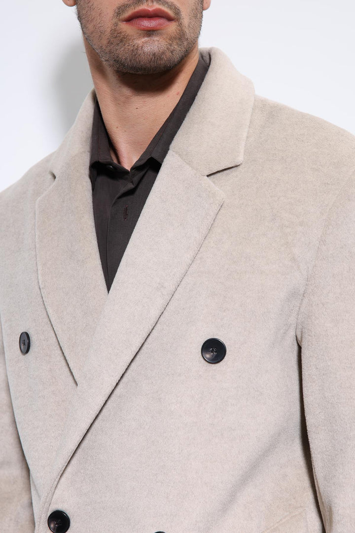 ANT Antioch Lord Wool Blend Double-Breasted Men's Coat - Mykolaiv