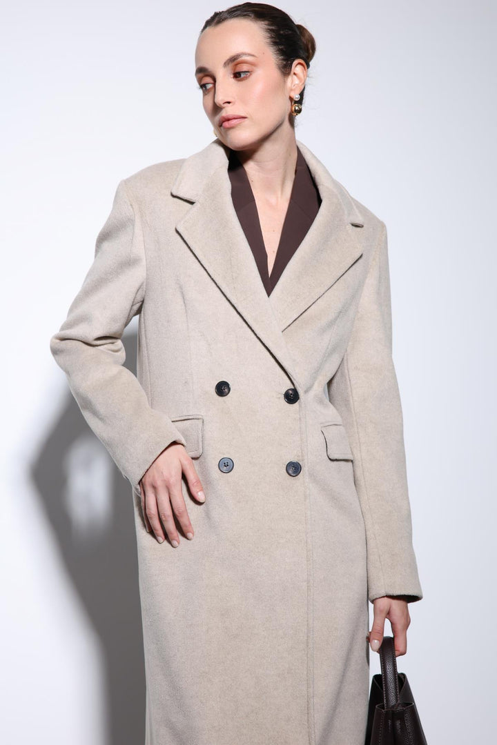 ANT Antioch Lord Wool Blend Double-Breasted Women's Coat - Ravensburg