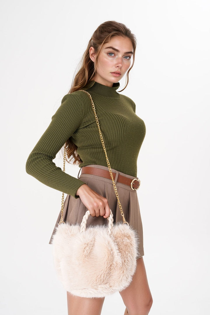 Bej2 Mini Plush Bag BCNSV-25WT1000 - Tulare