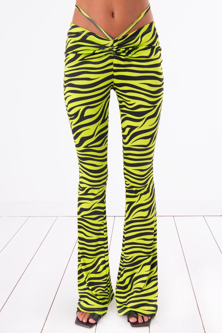 BSL Women Tie Waist Pants - Plasencia