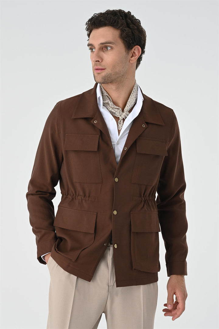 ANT Elastic Waist Safari Men's Jacket - Oxchuc