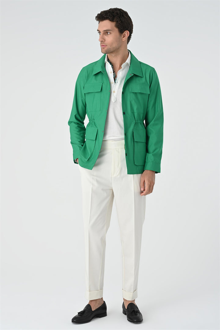 ANT Elastic Waist Safari Men's Jacket - Terrebonne