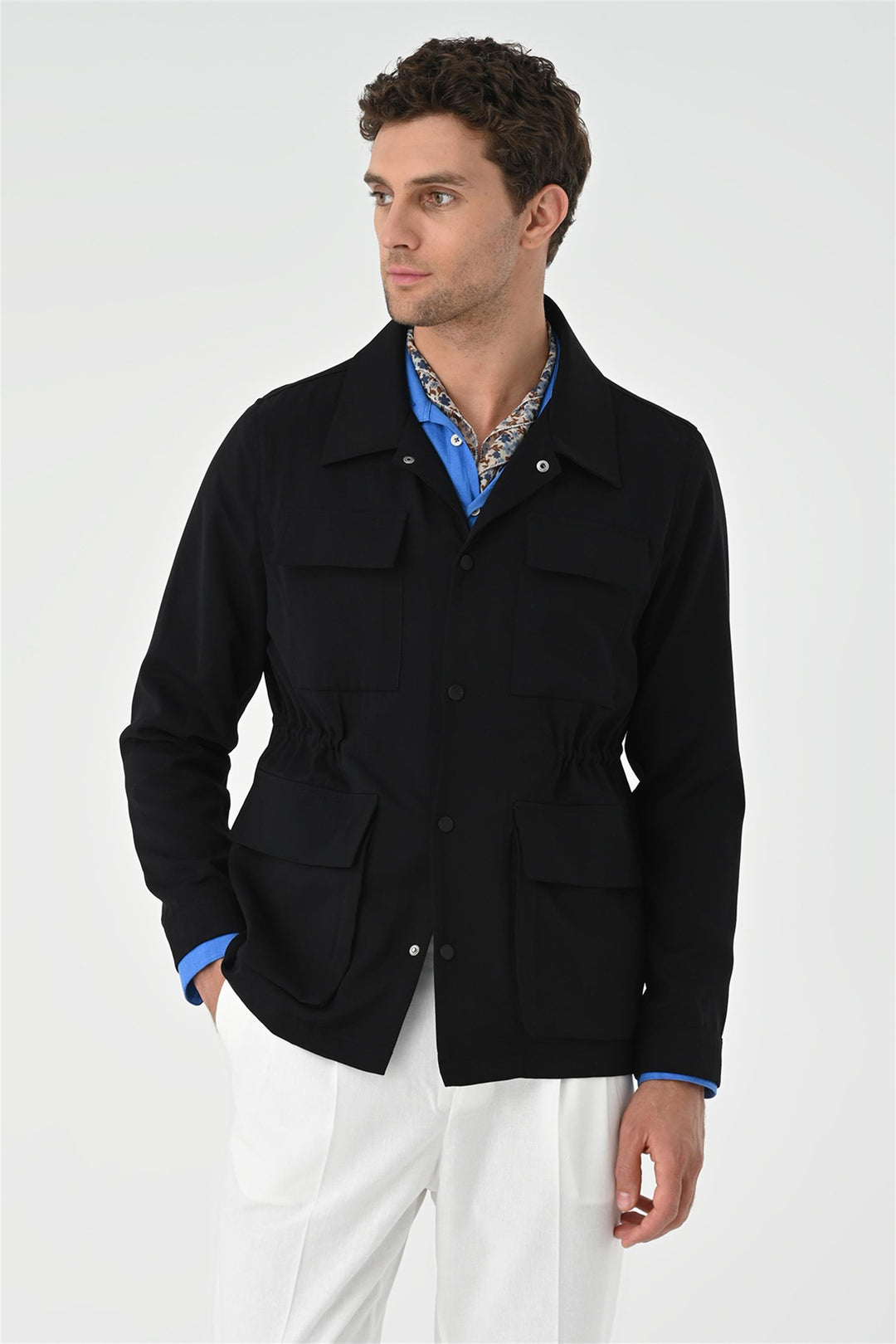 ANT Elastic Waist Safari Men's Jacket - Kearny