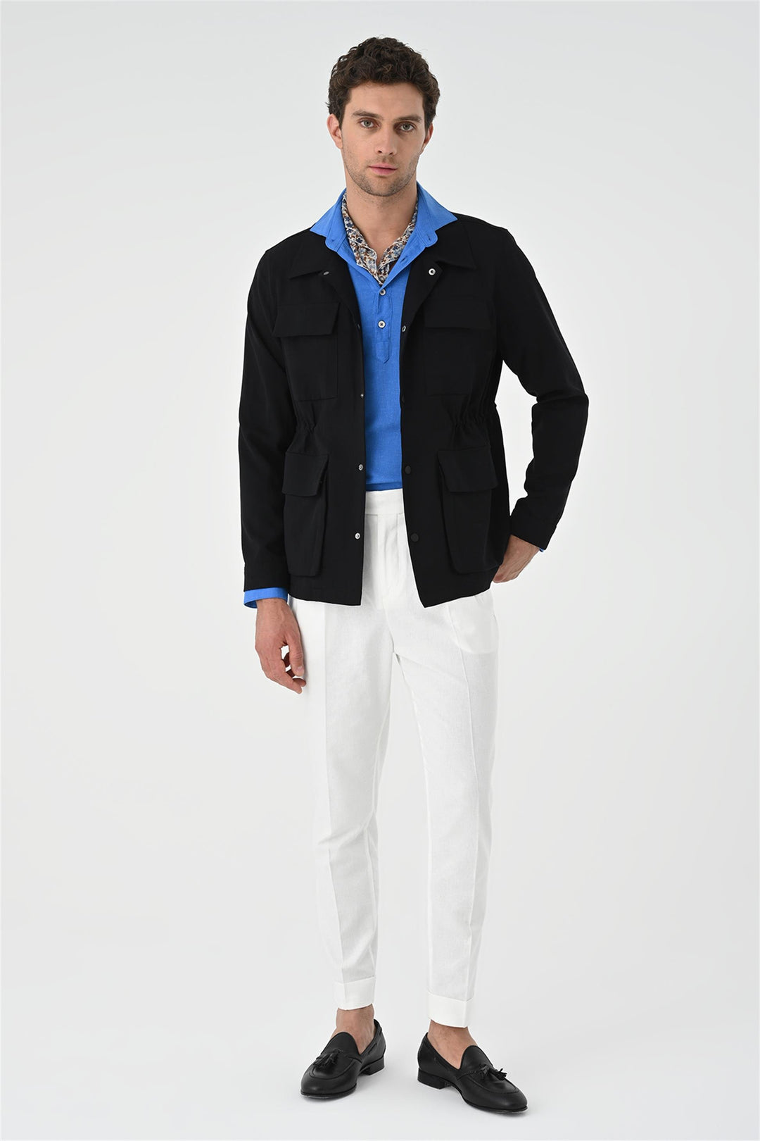 ANT Elastic Waist Safari Men's Jacket - Kearny