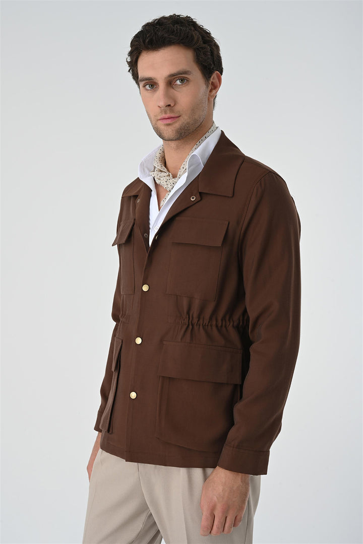 ANT Elastic Waist Safari Men's Jacket - Oxchuc