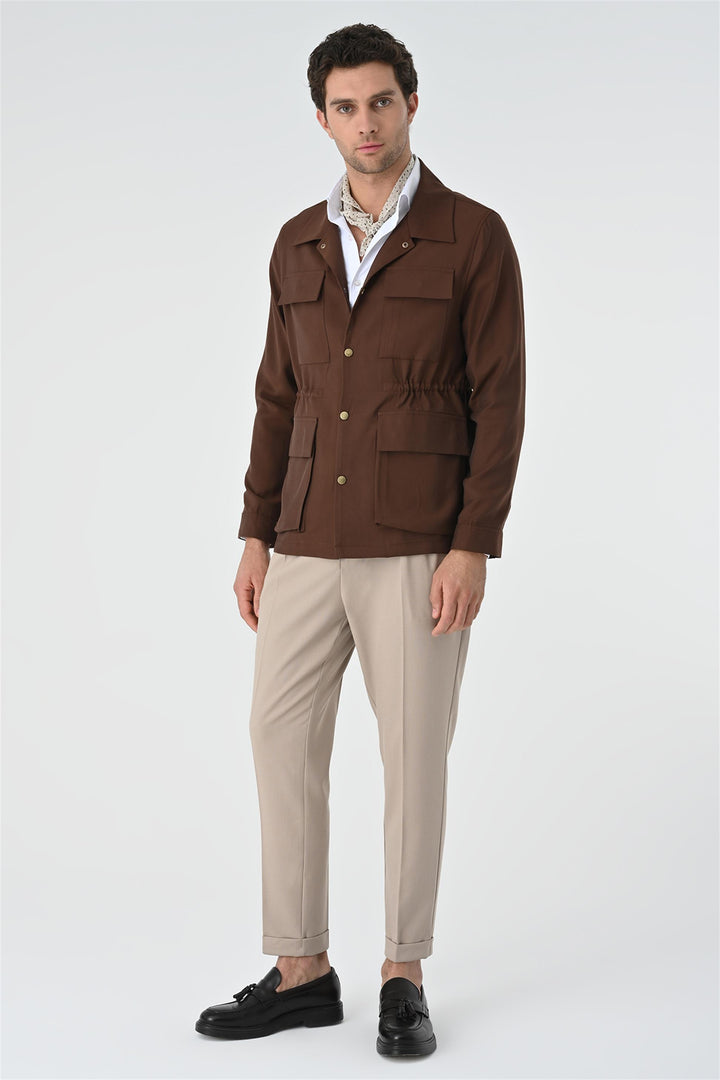 ANT Elastic Waist Safari Men's Jacket - Oxchuc