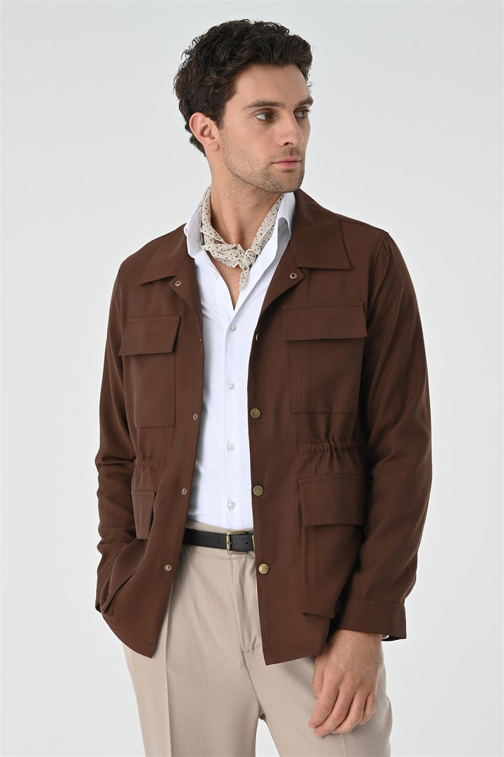 ANT Elastic Waist Safari Men's Jacket - Oxchuc