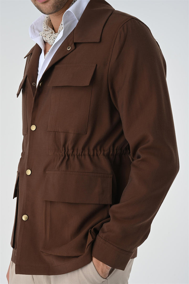 ANT Elastic Waist Safari Men's Jacket - Oxchuc
