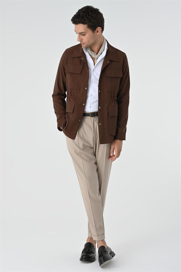 ANT Elastic Waist Safari Men's Jacket - Oxchuc