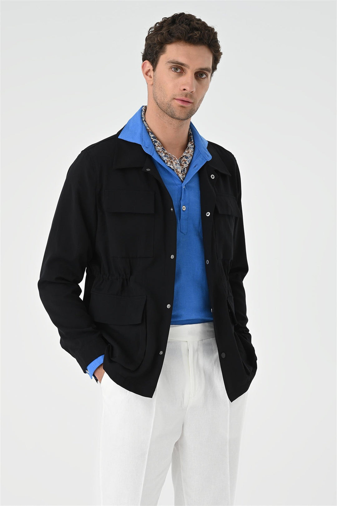 ANT Elastic Waist Safari Men's Jacket - Kearny