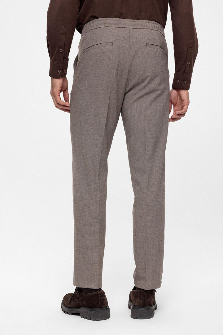 ANT Regular Fit Men's Trousers with Elastic Waist - Marco de Canavezes