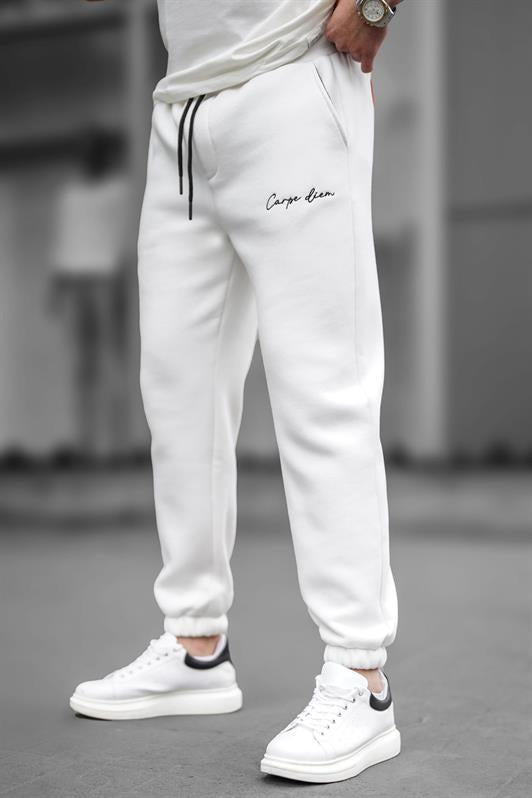 MDX White Basic Sweatpants 6521 - North Shields