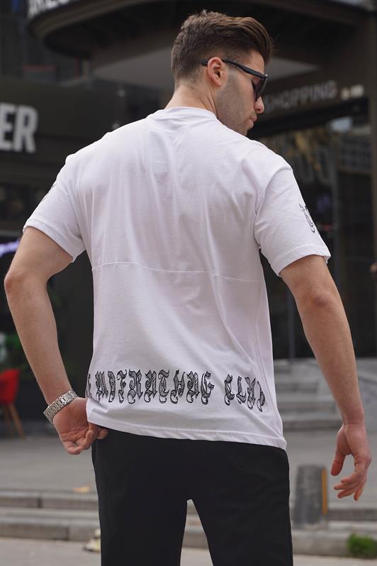 MDX White Bicycle Collar Men's T-shirt 6112 - El Prat de Llobregat