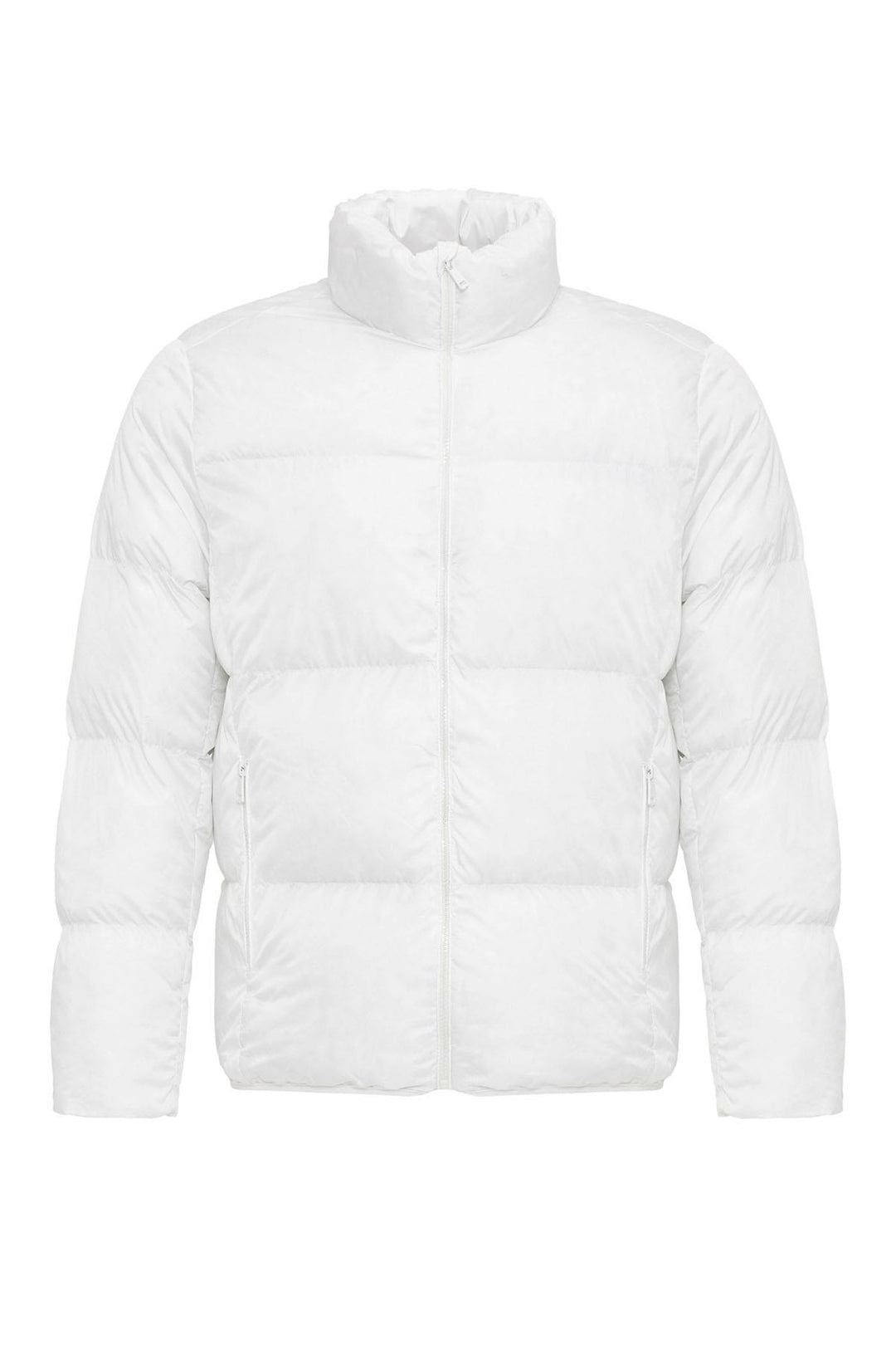 ANT Antioch White Turtleneck Rubber Inflatable Jacket - Culver City