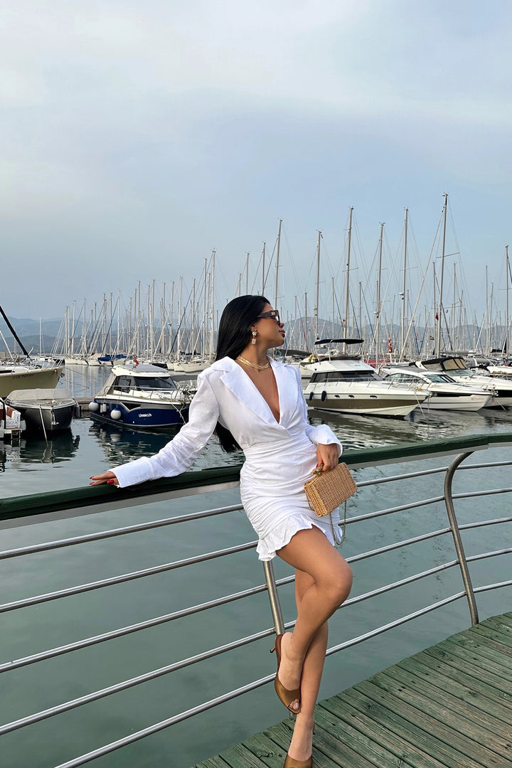 EYY Women White Tulle Dress - Lynwood