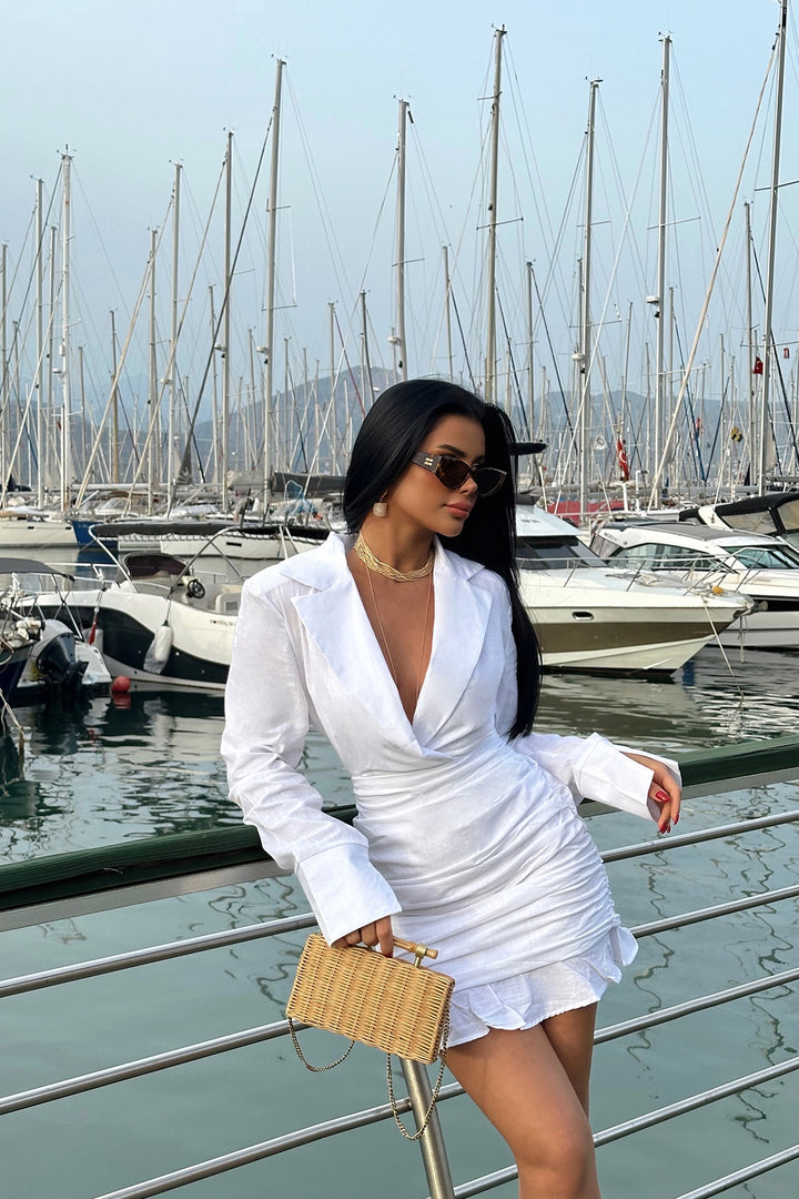 EYY Women White Tulle Dress - Lynwood