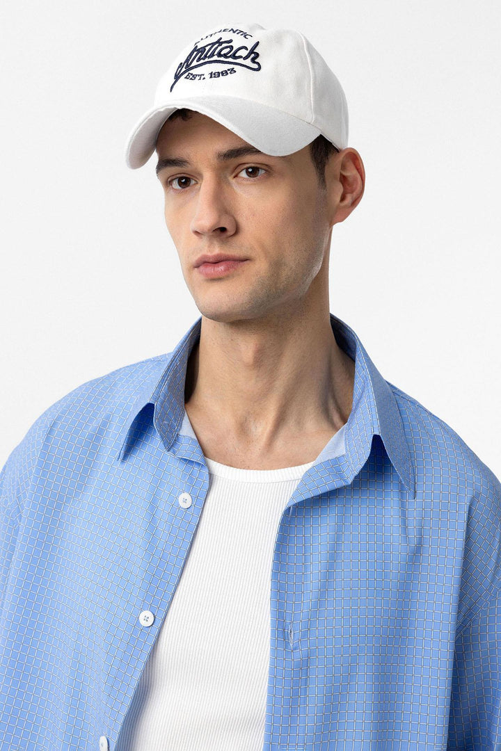 ANT Antioch White Embroidered Men's Hat - Port Orange