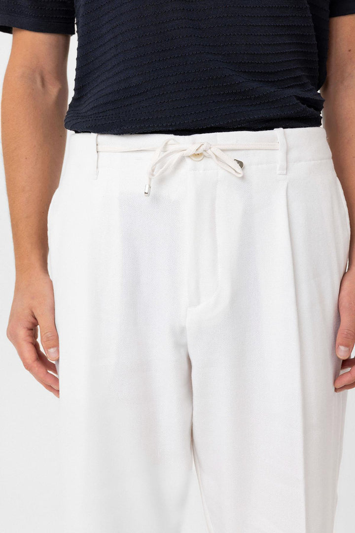 ANT Antioch Beyaz Jogger Relaxed Fit  Erkek Pantolon - Des Plaines