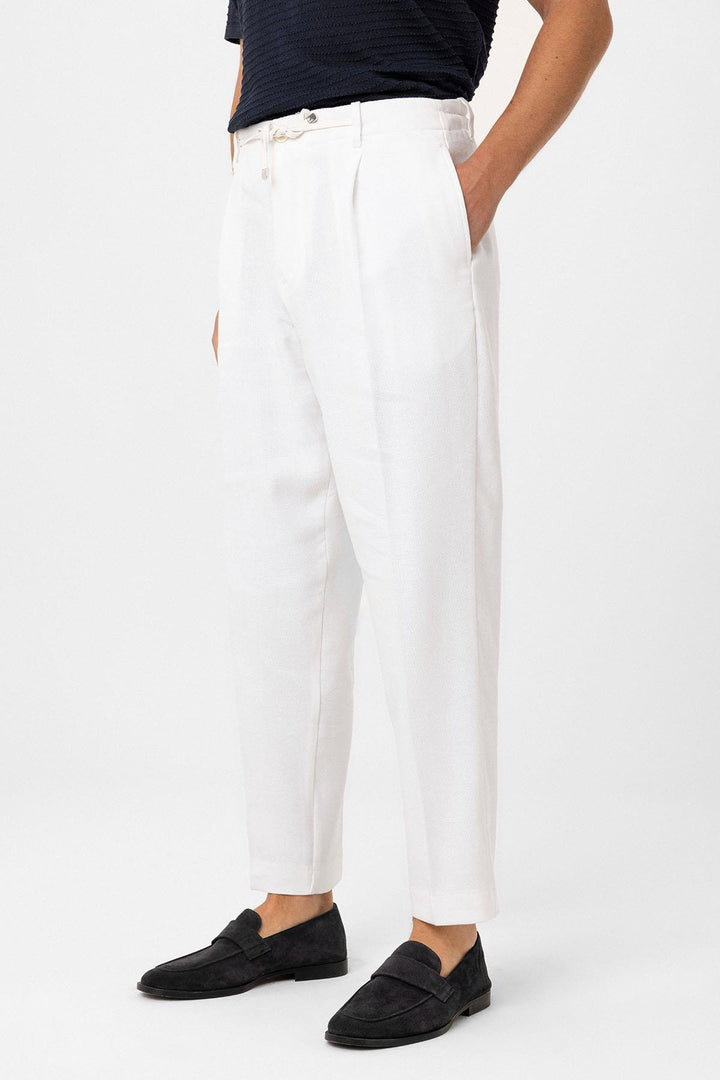 ANT Antioch Beyaz Jogger Relaxed Fit  Erkek Pantolon - Des Plaines