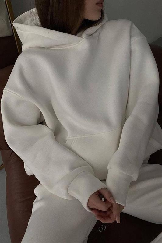 MDX White Hooded Oversized Sweatshirt MG1566 - Coachella
