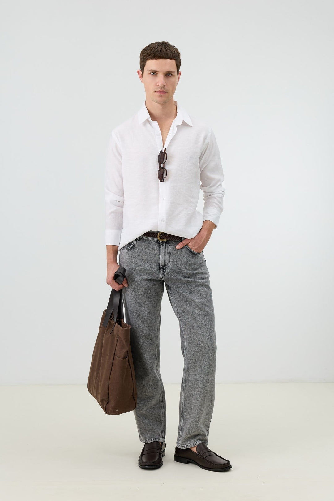 ANT Men's Patterned Shirt with Modal Blend - Mount Laurel