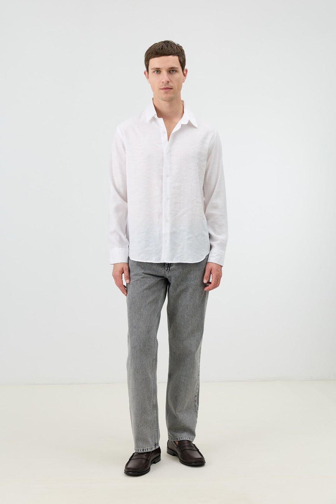 ANT Men's Patterned Shirt with Modal Blend - Mount Laurel