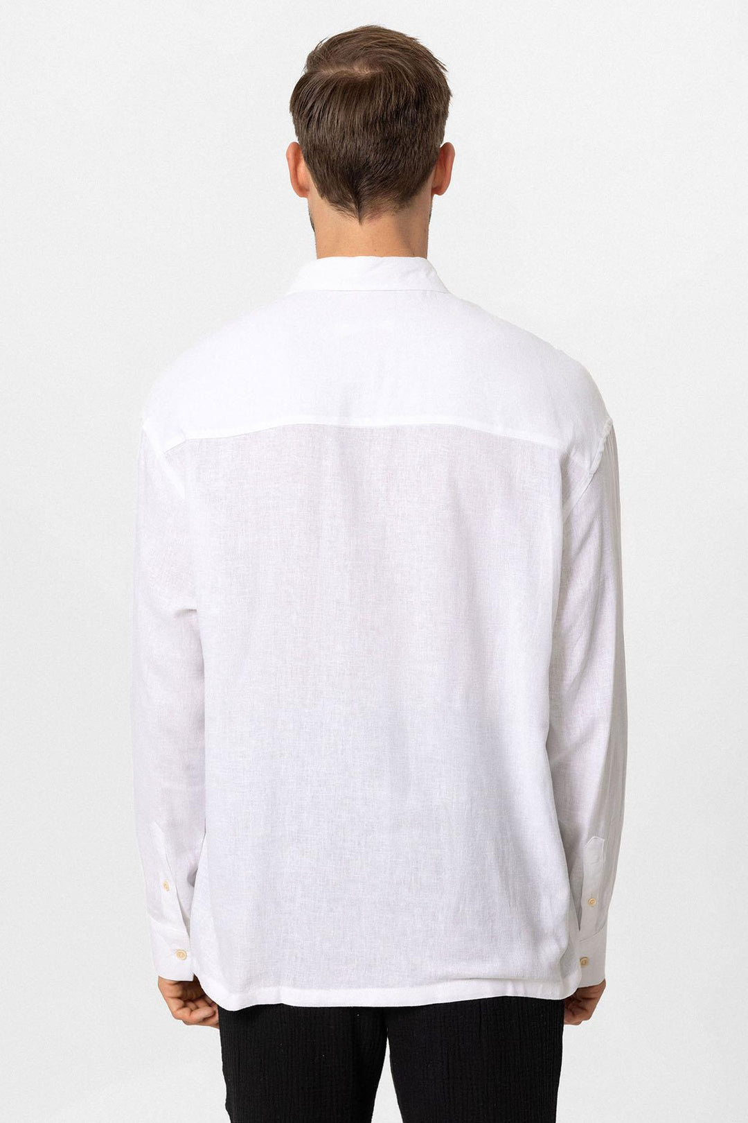 ANT Oversized Long Sleeve Men's Shirt - Georgetown
