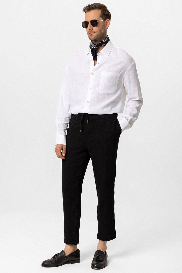 ANT Oversized Long Sleeve Men's Shirt - Georgetown