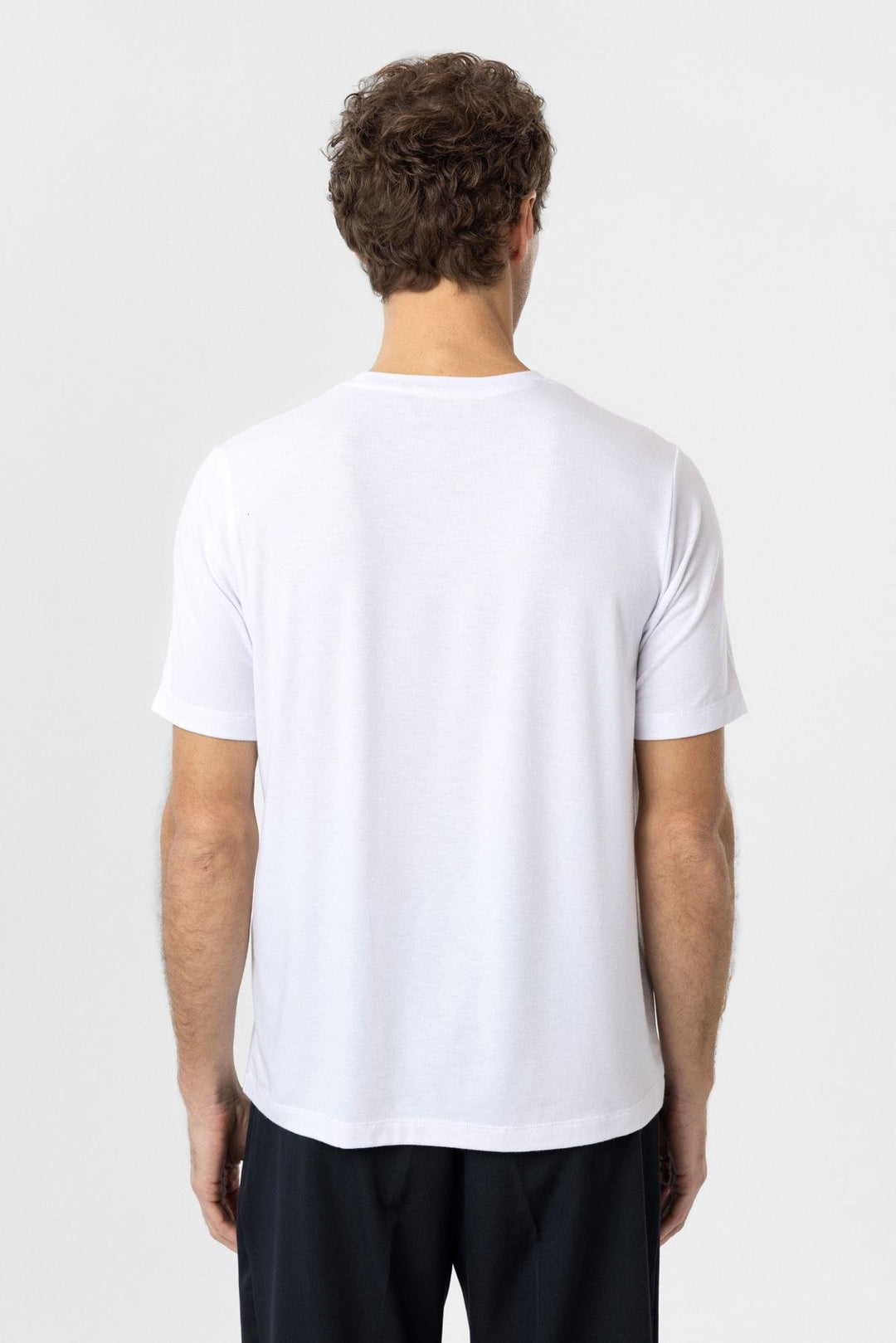 ANT Antioch Beyaz Regular Fit Basic Erkek T-Shirt - McMinnville