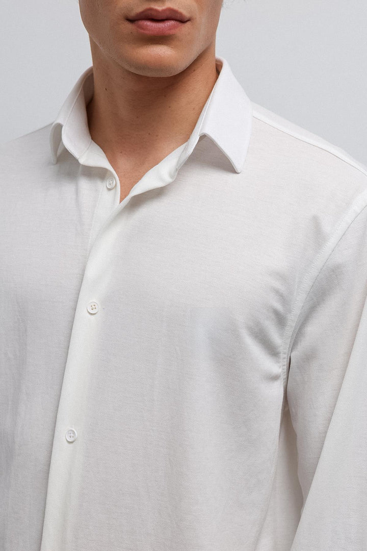 ANT Antioch White Relax Fit Men's Shirt - Chapel Hill