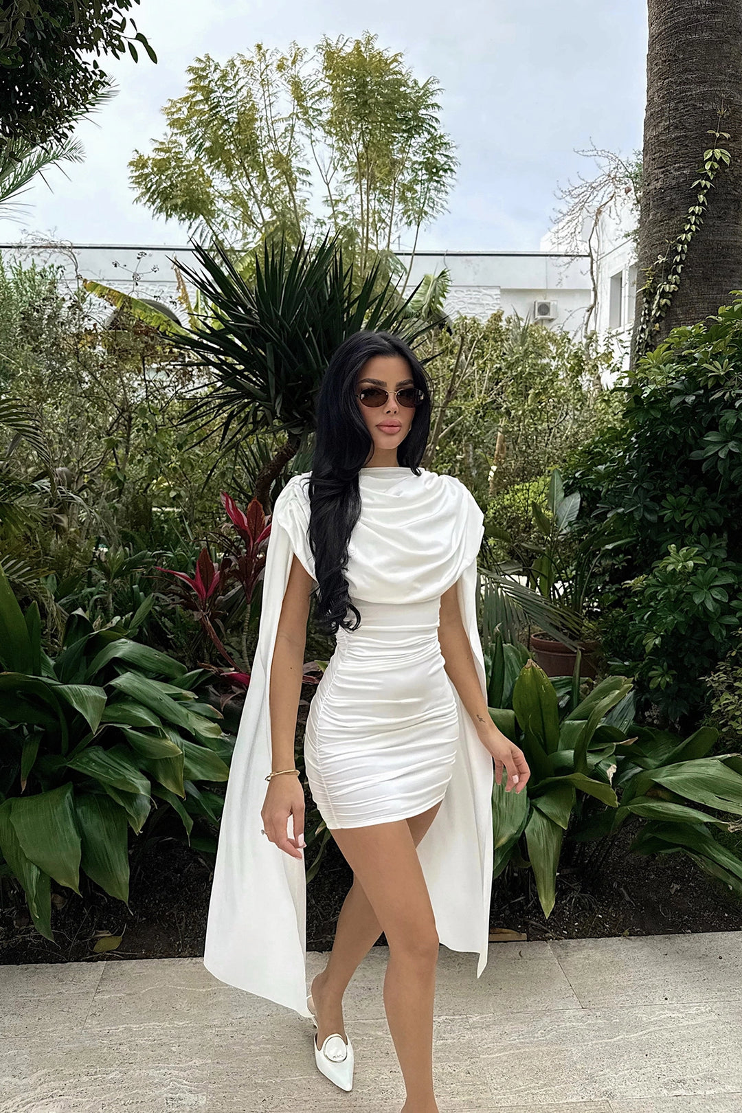 EYY Women White Molly Mini Dress - Alcorcón
