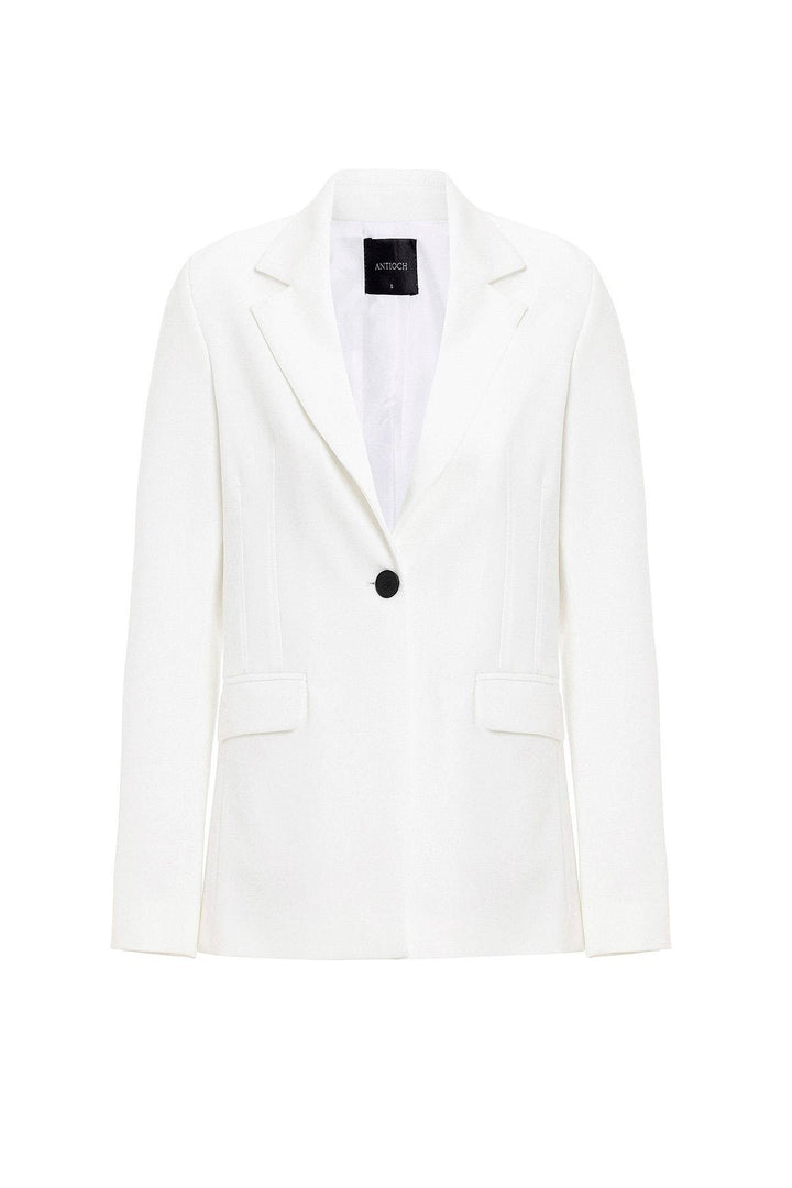 ANT Antioch White Body Sitting Woman Blazer Jacket - Ostfildern