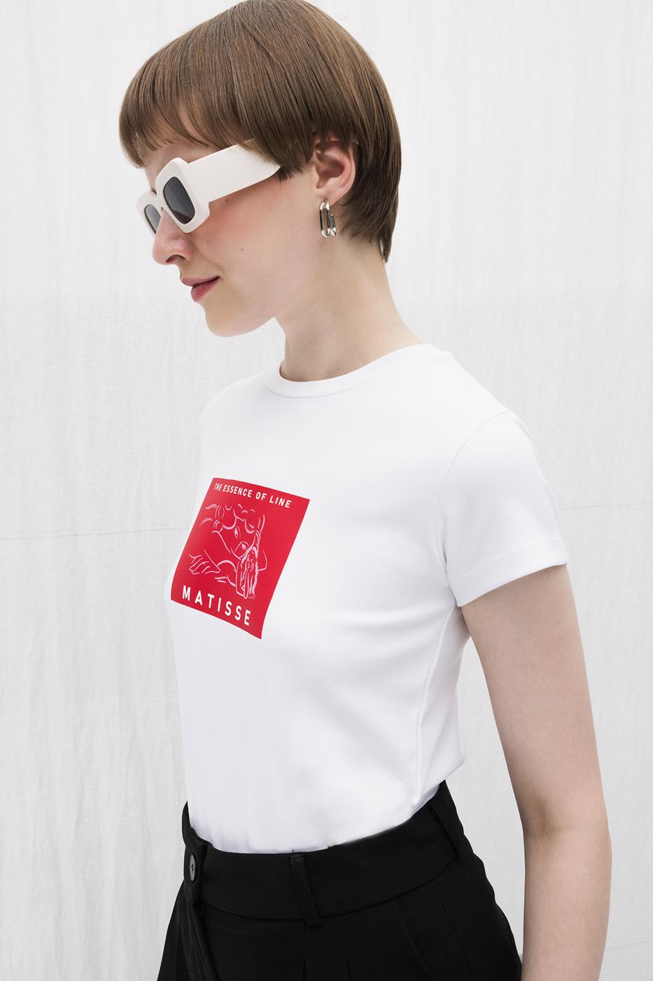 BSL Women Crew Neck Printed Tshirt - Eccles