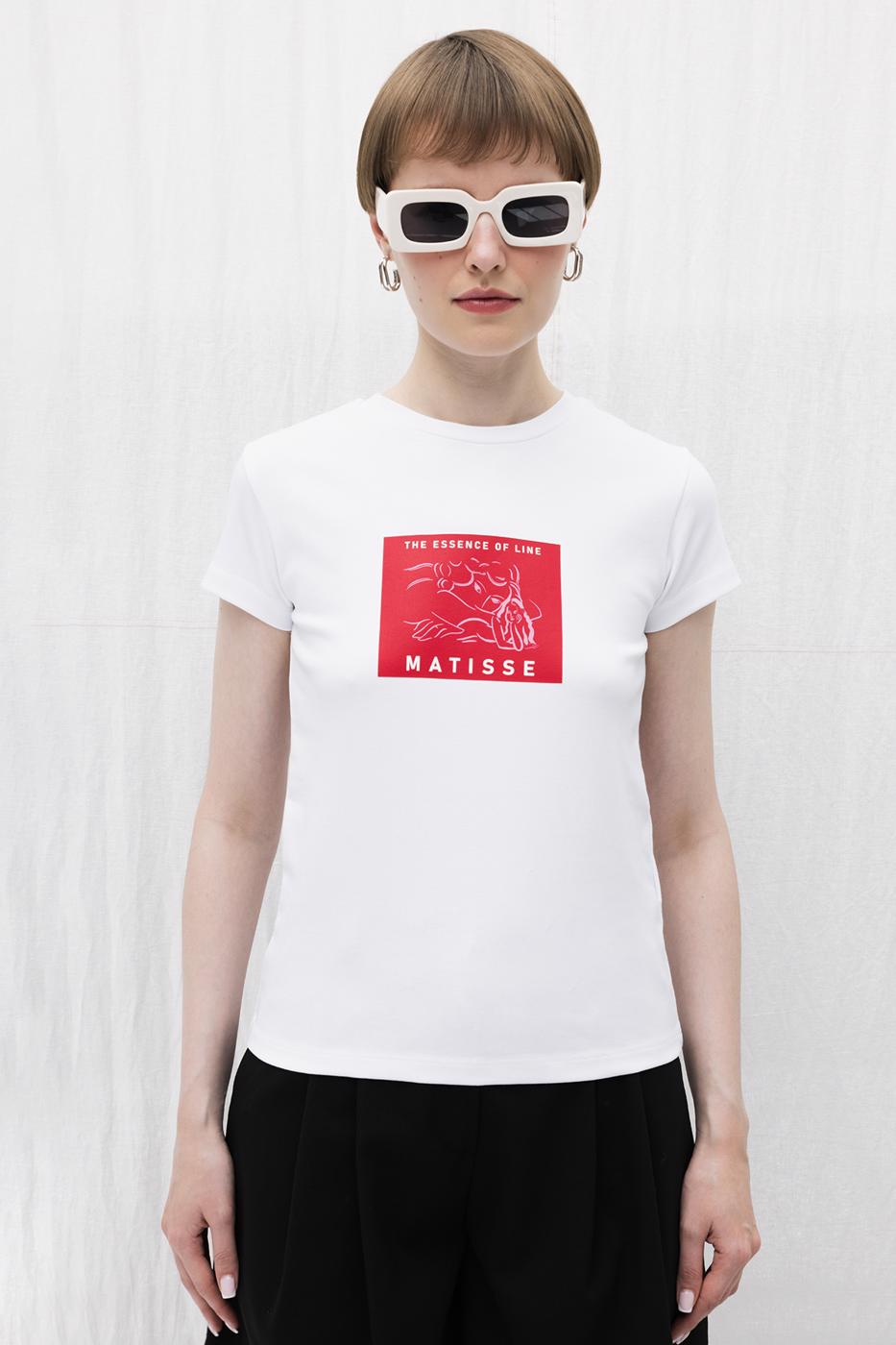 BSL Women Crew Neck Printed Tshirt - Eccles