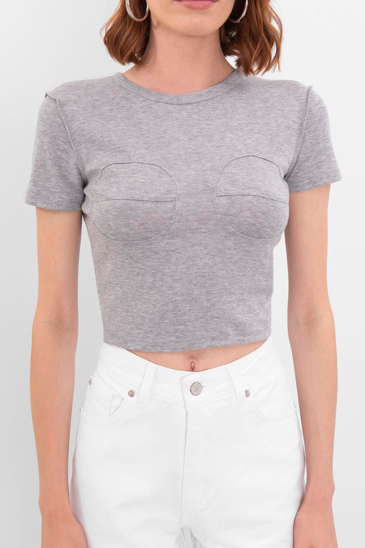 BSL Women Crew Neck Crop Top - Fort McMurray