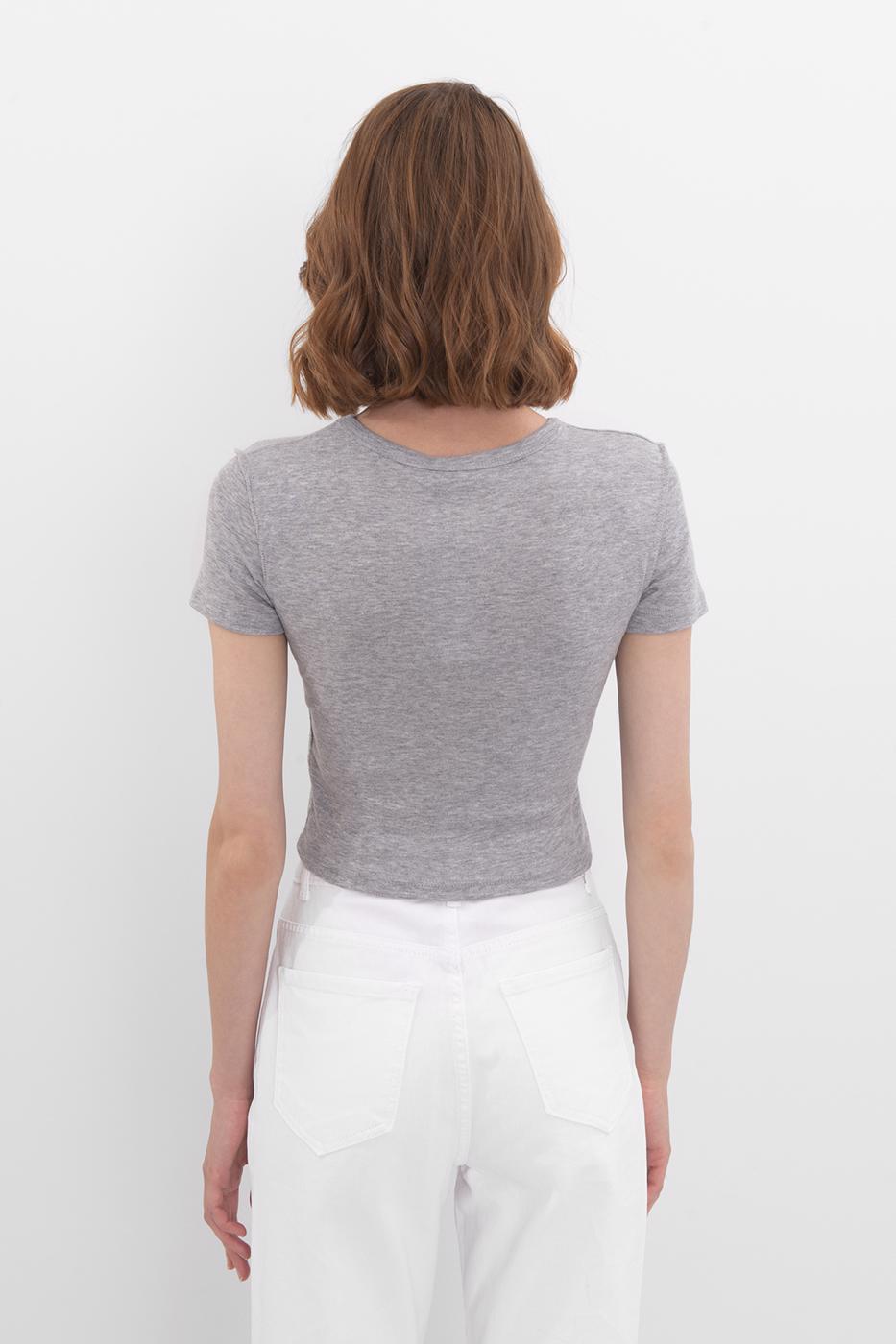 BSL Women Crew Neck Crop Top - Fort McMurray