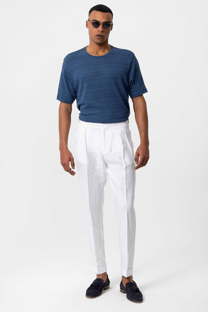 ANT Crew Neck Ribbed Men's T-Shirt - Ciudad de Allende